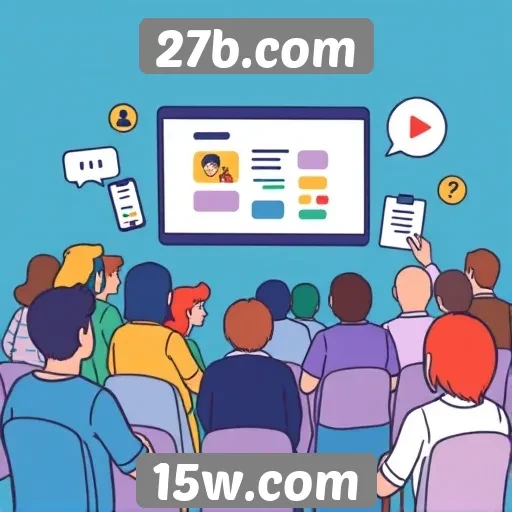 Estudo sobre a comunidade de usuários do site 27b.com